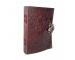 Leather Journal Notebook - Dragon Under Tree Of Life Leather For Men And Women - Craft Unlined Cotton Paper 240 Pages, Leather Book Diary Pocket Notebook