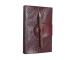 Leather Handmade Embossed Brown Blank Dairy Note Book With Pencil Closer Book