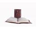 Leather Handmade Embossed Brown Blank Dairy Note Book With Pencil Closer Book