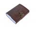 Handmade celtic dradon embossed leather journal diary with leather strap closure C-Lock