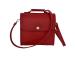 Handbag Shoulder Red Buffalo Leather Bag