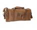 Men's Genuine Leather Travel duffle  Brown Crazy horse leather Weekend Bag