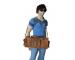 Men Crazy Horse Leather Overnight Luggage Duffle Suitcase Garment Laptop Handbag