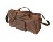 Vintage Crazy Horse Leather Travel Bag Men luggage bag large Duffel Bag weekend