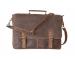 Crazy horse Leather Men's Briefcase Handbag Messenger  Cowboy Bag Laptop Bag