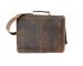 New Design Vintage Crazy Horse Leather Durable Sling Bag Handbag Office Bag