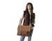 Retro Laptop Crazy Horse Genuine Leather Briefcases Shoulder Bags Cross Body