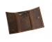 New Men's Wallet Horse Vintage Cowhide Bull Genuine Leather Zipper Bifold Purse