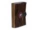 Antique Handmade Leather Journal Writing God Eye Journals Diary Handmade Recycled Cotton 120 Blank Pages