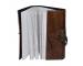 Antique Handmade Leather Journal Writing God Eye Journals Diary Handmade Recycled Cotton 120 Blank Pages