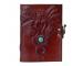 Fairy Dragon Embossed With Stone Leather Journal