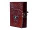 Fairy Dragon Embossed With Stone Leather Journal Handmade Notebook Unlined Cotton Paper Journals For Him & Her
