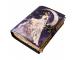 Handmade Leather Print Journal Vintage Fairy Of Moon Design 200 Deckle Edge Vintage Paper Notebook & Sketchbook