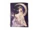 Handmade Leather Print Journal Vintage Fairy Of Moon Design 200 Deckle Edge Vintage Paper Notebook & Sketchbook