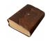 Vintage Bound Journal Antique Garden Flower Embossed Brown Leather Notebook Spell Book Of Shadows Journal Lined Paper Diary