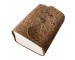 Vintage Brown Journal Bound Antique Garden Flower Embossed Leather Notebook Blank Spell Journal Blank Paper Diary