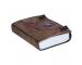 Handmade Leather Journal God Eye Design Side Stitching Writing Journal