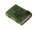 Handmade Antique Leather Journal Leaf Design