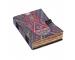 Handmade Leather Printed Journal Hamsa Hand With Eye Design
