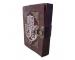 Hamsa The Five Finger Embossed Notebook Brown With Antique Two Color And Handmade Unlined Cotton Paper Best Gift For Men And Women