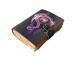 Handmade Leather Print Journal Vintage Dragon Design 200 Deckle Edge Vintage Paper Notebook & Sketchbook