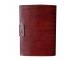 Vintage Leather Journal Stone Notebook - Leather For Men And Women - Craft Unlined Cotton Paper 240 Pages, Leather Book Diary Notebook