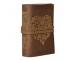Antique Soft Leather Journal Handmade Heart Embossed Antique Design Notebook & Sketchbook Sketchpad