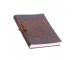 Wholesaler Handmade Soft Leather Journal Writing Bound Heart Embossed Journals Diary Handmade Recycled Cotton 120 Blank Pages