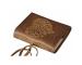 Antique Soft Leather Journal Handmade Heart Embossed Antique Design Notebook