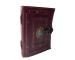 New Handmade Genuine Leather Antique Shape TOURQUISE Stone Leather Journal Antique Diary Spell Book Of Shadows Notebook
