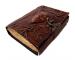 horror handmade deckle edge paper blank leather journal brown antique drawing notebook hocus pocus book blank journal