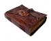 horror handmade deckle edge paper blank leather journal brown antique drawing notebook hocus pocus book blank journal