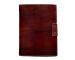 New Handmade Genuine Antique Shape Single Eye Stone Leather Journal Antique Diary Spell Book Of Shadows Notebook Handbook Leathers Book For Gift 7x5 Cotton Paper 240
