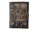 Book Of Shadows The Spell Book Hardcover Embossed Notebook Brown With Antique Two Color And Handmade Unlined Cotton Paper Best Gift For Men And Women