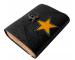 Handmade Vintage Leather Journal With Celtic Star Symbol Spell Book Of Shadows Flora Design Handmade Journal For Unisex Deckle Edge Paper 200 Pages Notebook Sketchbook 7x5