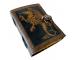 Wholesaler Le Cuir Dragon Wicca Wiccan Antique Leather Antique Double Color Print Embossed Leather Journal, Spell Book Of Shadows Sketchbook Drawing Scrapbook, Blank Unlined Paper
