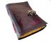 Wholesaler Handmade Antique Wolf Face Embossed Vintage Spell Book Of Shadows Leather Journ