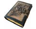 Leather Journal Traveler Diary Custom Sketchbook Celtic Magical Wolf Face Notebook Journal Gift Vintage Handmade Large Embossed
