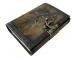 Vintage Women Sketchbook Dragon Large Book Of Shadows Star Pentagram Journal Leather Journal For Deckle Old Pages Blank Books