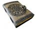 Magic Of Spell Wiccan Sketchbook Deckle Old Pages Journal Leather Pentagram For Women Vint