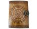 Leather Pentagram For Women Vintage Book Of Shadows Magic Of Spell Wiccan Sketchbook Deckle Old Pages Journal Celtic Blank Books