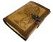 Leather Bound Journal Embossed Vintage Journal Leather Journal For Women Sketchbook Dragon Large Book Of Shadows Star Pentagram