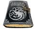 Antique Style Genuine Leather Front Embossed From The Famous Game Of Thrones Very Special Vintage Look Leather Journal