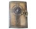 Blank Journal Personal Organizer Writing Notebook Antique Unlined Vintage Leather Journal With Lock Cross Paper Journals UNISEX