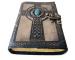 Celtic Cross Leather Journals UNISEX Blank Personal Organizer Writing Notebook Antique Unlined Vintage Leather Journal With Lock