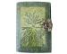 Vintage Leather Journal Green Charcoal Tree Of Life Leather Bound Journal Notebook Vintage Deckle Edge Paper Diary Wholesaler Book Of Shadows