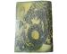 Handmade Leather Dragon In Antique Green Journal Notebook Diary For Men & Women, Full Genuine Leather Diary With Hand Made Paper