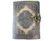 Antique Handmade Deckle Edge Paper Leather Sketchbook Book Of Charmed Spell Mandala Embossed Vintage Leather Journal 240 Pages In Antique Black Charcoal
