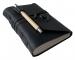 handmade soft leather stone leather journal