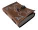 Celtic Triple Moon Leather Journal Antique Soft Handmade Leather Notebook